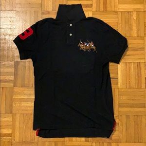 Black big pony Ralph Lauren polo (S)